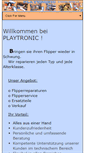 Mobile Screenshot of playtronic.at